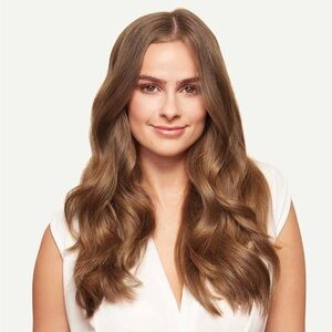 Luxy Hair | Classic Chestnut Brown | Clip In Extensions | 16 Inches (160g)